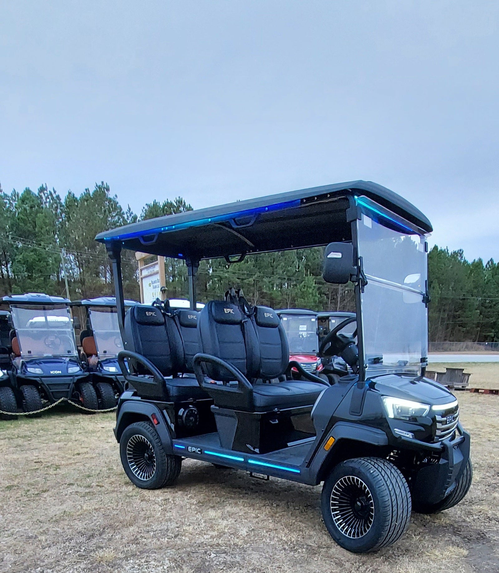 EPIC E4OFX Golf Cart Now here!