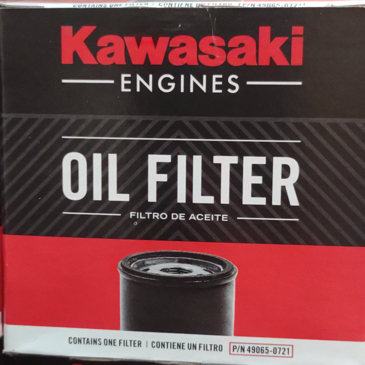 Kawasaki 49065-0721 Oil Filter