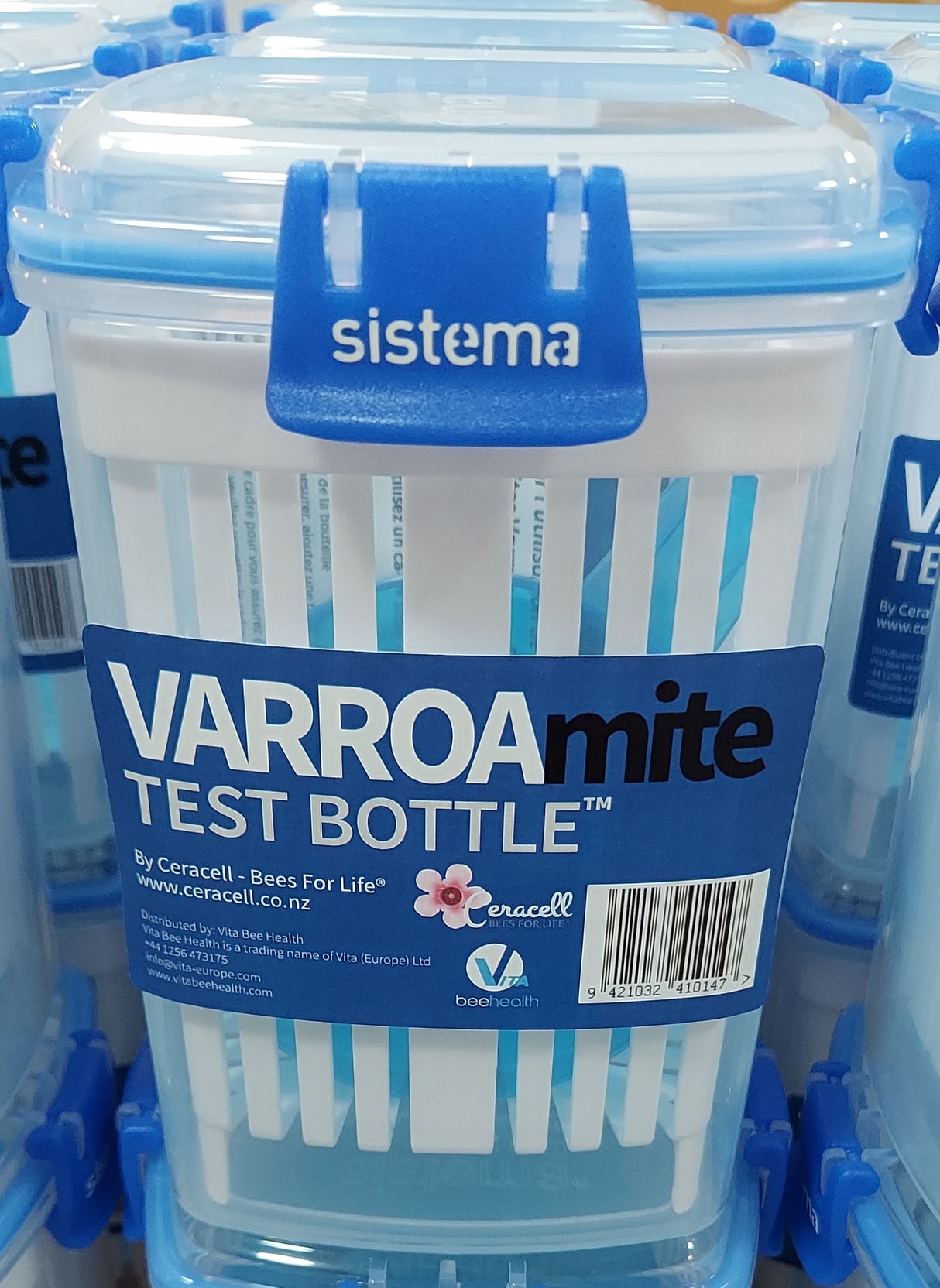 Ceracell Varroa Mite Test Bottle