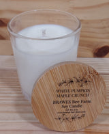 Candle with Wooden Lid