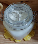 Soy Candle in Glass jar with locking lid