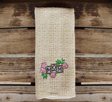 100% Cotton Kitchen Decorative Embroidered Towel